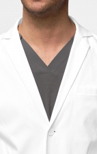 7172 Slate Men's 34" 8 Pocket Lab Coat by WINK
