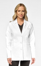 7272 Slate Women's Premium 28" 8 Pocket Doctor's Coat by WINK
