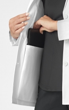 7272 Slate Women's Premium 28" 8 Pocket Doctor's Coat by WINK