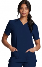DK619 Dickies EDS Essentials Unisex 2 Pocket V-Neck Top 