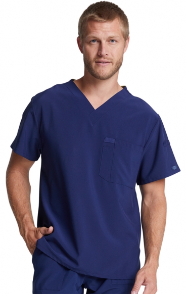 *FINAL SALE L DK635 Dickies EDS Essentials Men's V-Neck Chest Pocket Top *FINAL SALE L DK635 Dickies EDS Essentials Men's V-Neck Chest Pocket Top