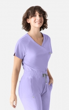 2502 Embrace Luna Tuckable Y-Neck Top by Maevn
