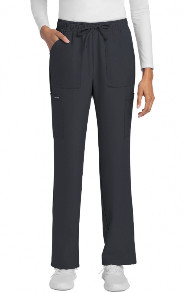 *FINAL SALE XXS CK272AP Petite WW Originals Ultra Straight Leg Trouser Cargo Pant by Cherokee *FINAL SALE XXS CK272AP Petite WW Originals Ultra Straight Leg Trouser Cargo Pant by Cherokee
