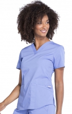 WW665 Workwear Professionals 3 Pocket V-Neck Top by Cherokee
