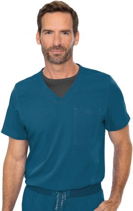 7478 Med Couture Cadence One Pocket Men's Scrub Top