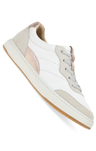*FINAL SALE Josey White/Rose Gold Nappa Casual Sneaker for Women by Dansko