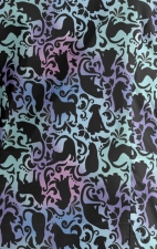 1797 Maevn Curved V-Neck Print Top - Love In Every Paw