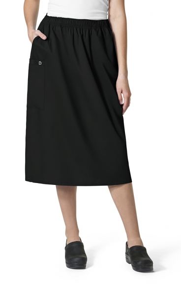 701 WORK Pull On Cargo Scrub Skirt by WINK