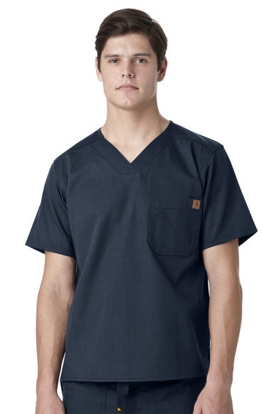 C15108 Carhartt Solid Ripstop Men's Scrub Utility Top