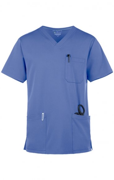 2590 HH Works by Healing Hands Men's Matthew V-Neck Scrub Top