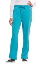 9560 Rebecca HH Works by Healing Hands 6 Pocket Drawstring Waist Straight Leg Cargo Scrub Pants