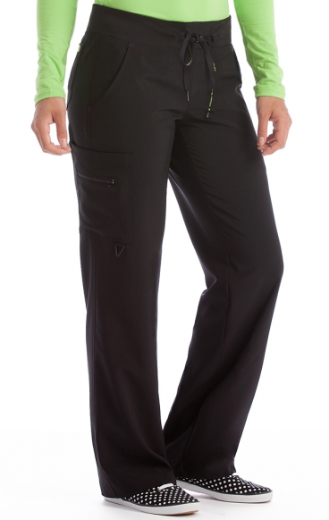 8747T Tall Med Couture Activate 4-way Energy Stretch Yoga Straight Leg Cargo Pant
