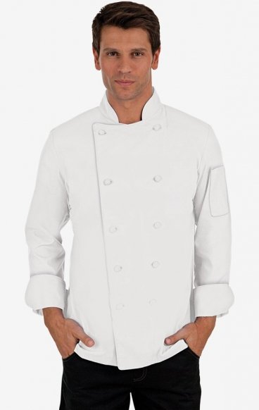 CC250 MOBB White Classic Unisex Chef Coat