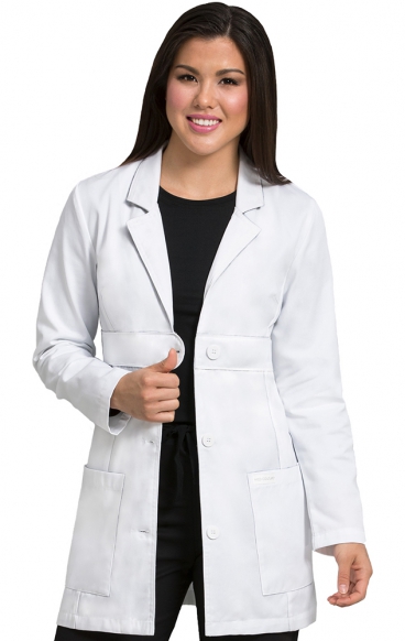 *FINAL SALE 8617 Med Couture Professional Empire Belted Mid Length 33" Lab Coat