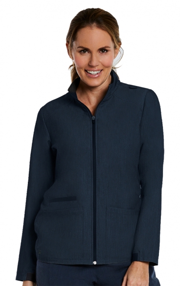 7091 Matrix Pro Fitted Hi-Collar Warm-Up Jacket by Maevn