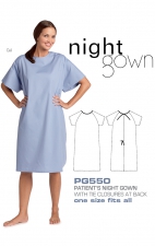 PG550 Patient's Night Gown - Unisex