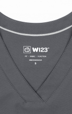 6255 W123 by WonderWink - Women's Basic V-neck Scrub Tops