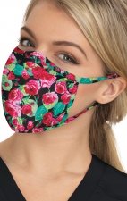 BA157 koi Scrub Face Mask - Bloomerang Floral