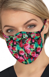 BA157 koi Cloth Scrub Face Mask - Bloomerang Floral
