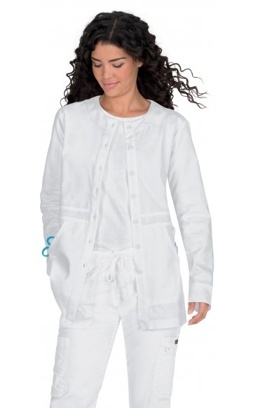 *FINAL SALE 406 White koi Olivia Jacket *FINAL SALE 406 White koi Olivia Jacket