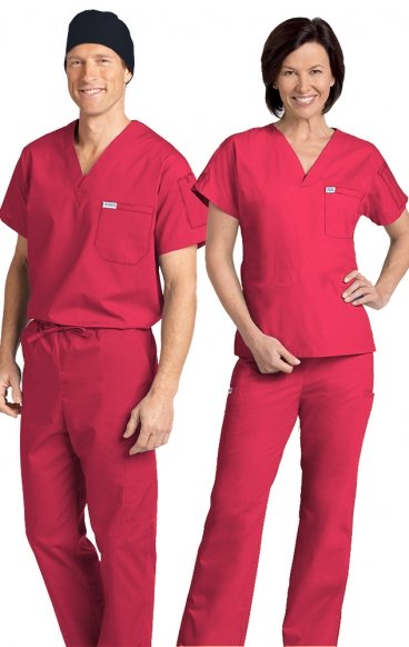 *FINAL SALE 306/306 RASPBERRY MOBB Classic Scrub Set - Two Piece (Top & Pant) *FINAL SALE 306/306 RASPBERRY MOBB Classic Scrub Set - Two Piece (Top & Pant)