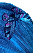 GTCP Zinnia Stretch Unisex Scrub Caps - Print: Blue Butterflies
