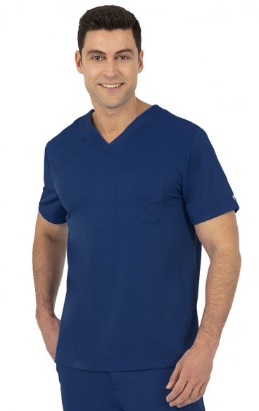 2591 Healing Hands Men's One Pocket V-Neck Mason Top 2591 Healing Hands Men's One Pocket V-Neck Mason Top