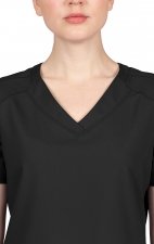2320 Healing Hands Purple Label Jill Curved V-Neck Top