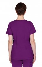 2320 Healing Hands Purple Label Jill Curved V-Neck Top