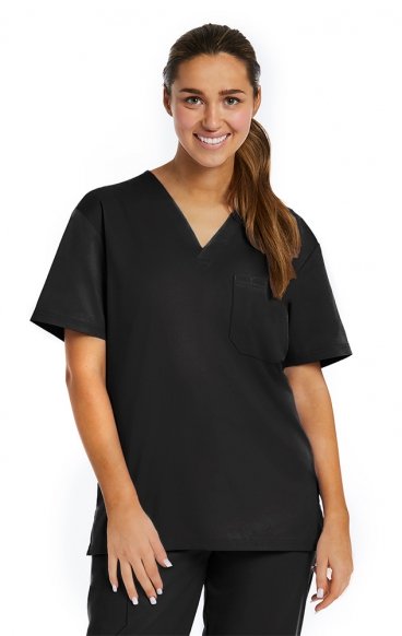 3500 Matrix Basic Unisex V-Neck Scrub Top by Maevn (Women's View)