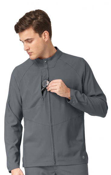 8355 W123 Men's Zip Front Warm Up Jacket by WINK 8355 W123 Men's Zip Front Warm Up Jacket by WINK