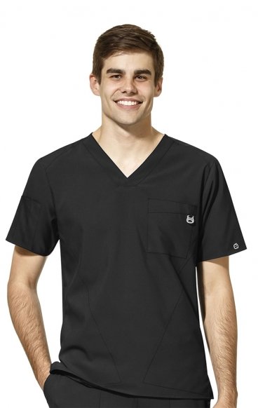 6355 W123 Men's V-Neck Scrub Top by WINK 6355 W123 Men's V-Neck Scrub Top by WINK