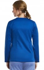 7701 Matrix Round Neck Snap Jacket - Maevn