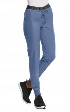 7378 EON Sport - Sporty Full Elastic Logo Waist Jogger Pant