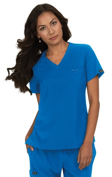 *FINAL SALE S 1011 koi Basics Classic V-neck Kade Top *FINAL SALE S 1011 koi Basics Classic V-neck Kade Top