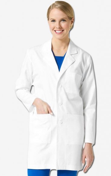 7551 Maevn CORE Unisex Twill Lab Coat (Women's View) 7551 Maevn CORE Unisex Twill Lab Coat (Women's View)