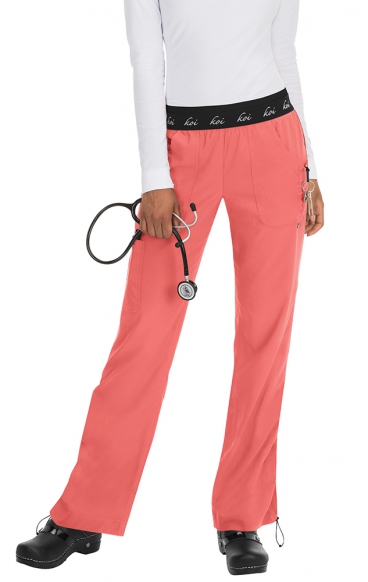 *FINAL SALE CORAL 720 Koi Lite™ Scrubs Spirit Elastic Waist Slim Fit Pant *FINAL SALE CORAL 720 Koi Lite™ Scrubs Spirit Elastic Waist Slim Fit Pant