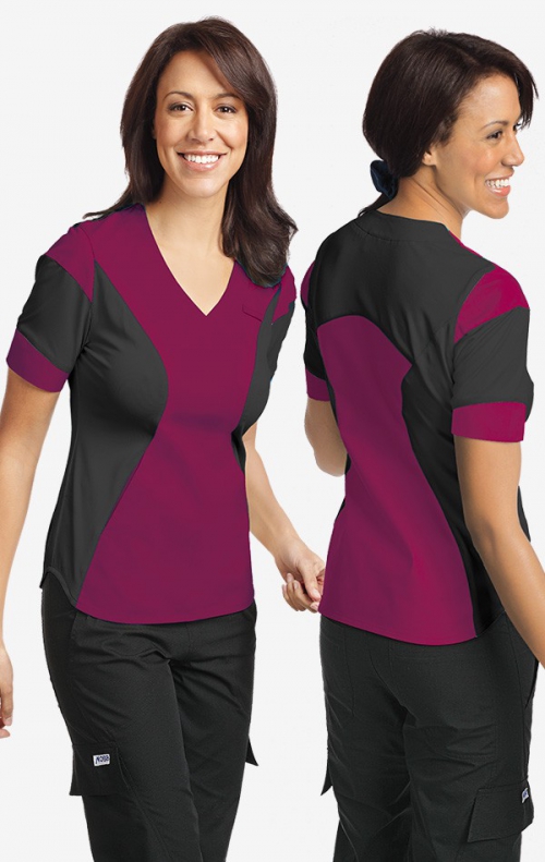 524T Ultra Flexi Scrub Top by MOBB - Cheap-Scrubs.com