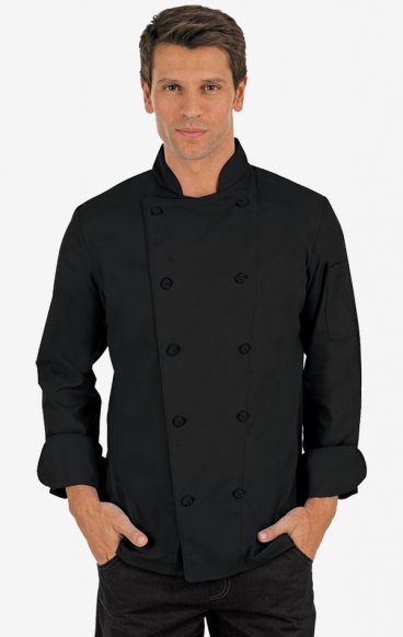 CC250 MOBB Black Classic Unisex Chef Coat