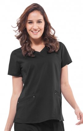 2245 Healing Hands Scrubs Purple Label Yoga Juliet Top