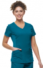 2245 Healing Hands Scrubs Purple Label Yoga Juliet Top
