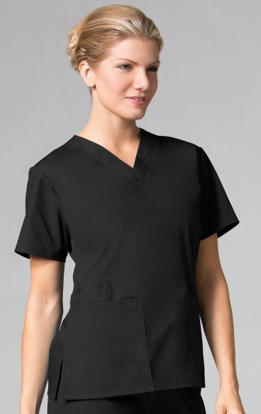 1016 Maevn CORE - 2 Pocket V-Neck Top