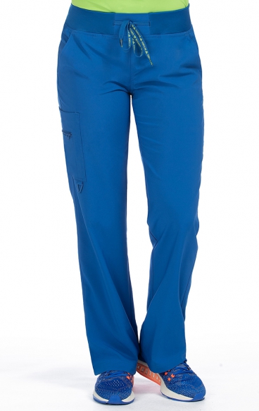 *FINAL SALE ROYAL 8747 Med Couture Activate 4-way Energy Stretch YOGA One CARGO POCKET PANT - Regular: (31")
