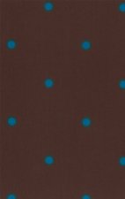 320T Brown Polka Dot MOBB V-Neck Print Scrub Top