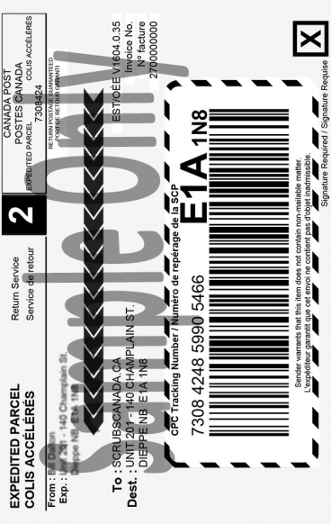 Flat Rate Shipping Label