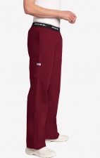 Boot Cut Flip Flap MOBB Scrub Pant - Burgundy (BU)