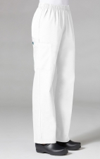 9016 Maevn CORE - Full Elastic Cargo Pant - White