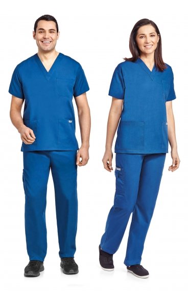 *FINAL SALE ROYAL BLUE 310/307-Petite MOBB UNISEX Scrub Set Top & Pant *FINAL SALE ROYAL BLUE 310/307-Petite MOBB UNISEX Scrub Set Top & Pant