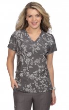 1029PR koi Next Gen Early Energy Top - Ikat Floral Rose