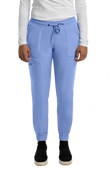 *FINAL SALE 2XL 9575 HH Works Renee Jogger With Full Elastic Waistband And Drawstring Pant